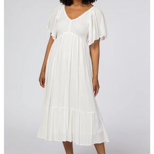 PinkBlush Maternity ruffle dress